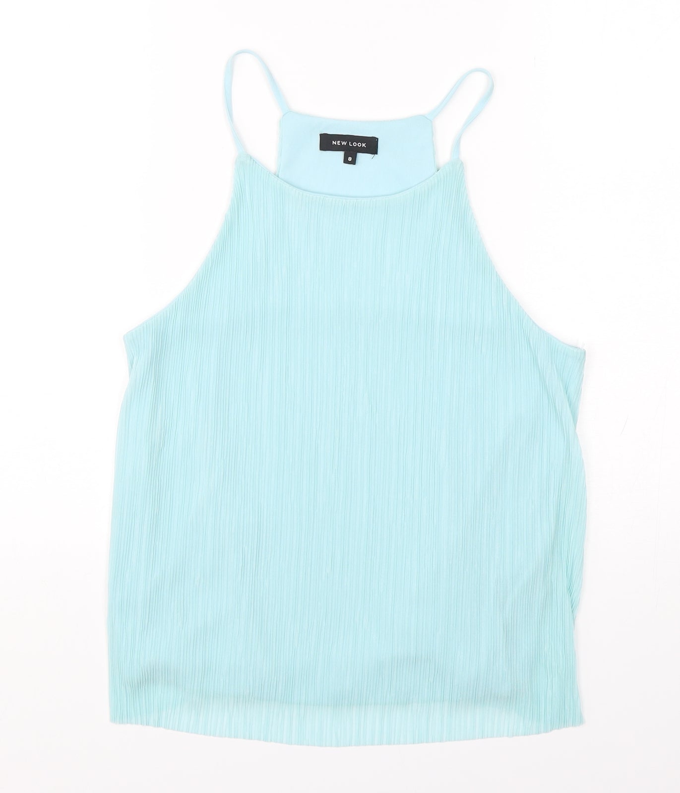 Womens UK Size 8 New Look Green Camisole Tank