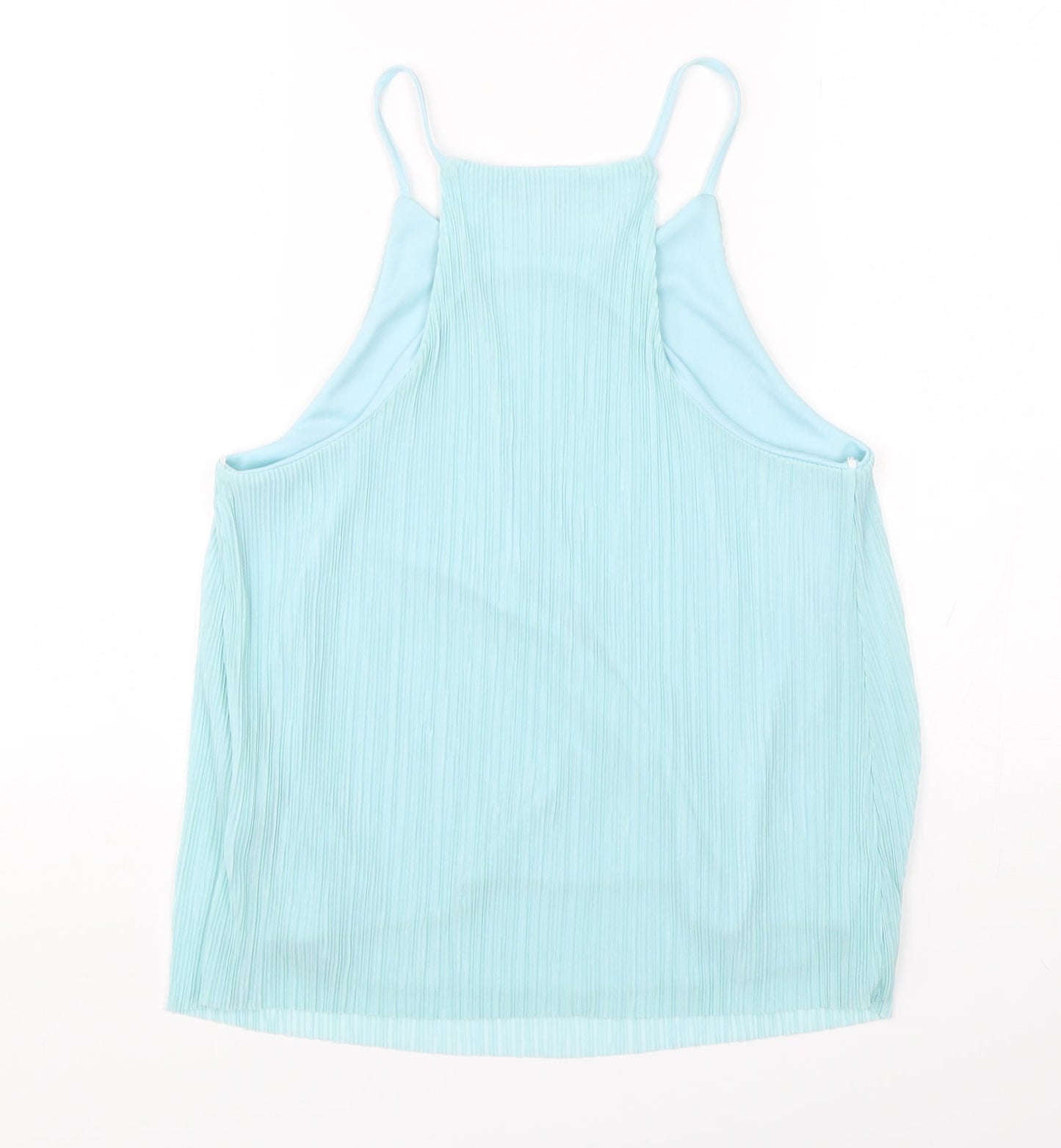 Womens UK Size 8 New Look Green Camisole Tank