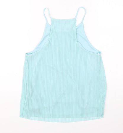 Womens UK Size 8 New Look Green Camisole Tank