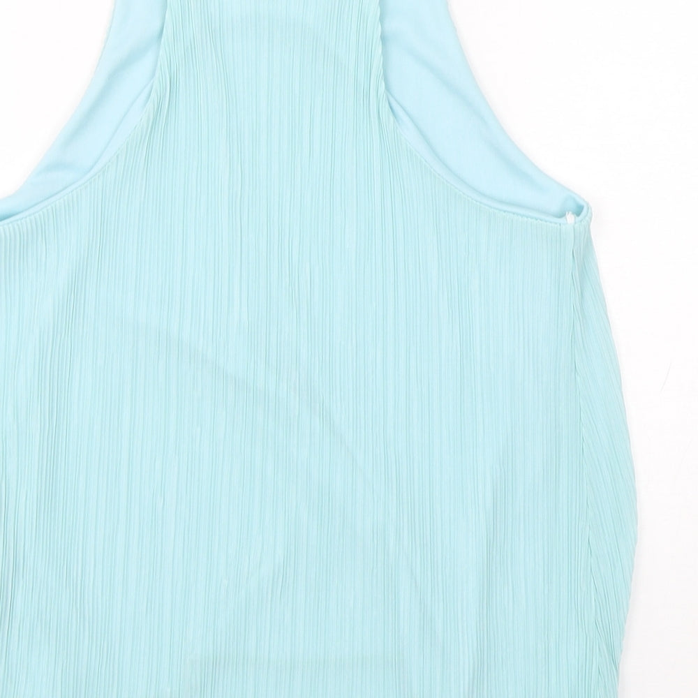 Womens UK Size 8 New Look Green Camisole Tank