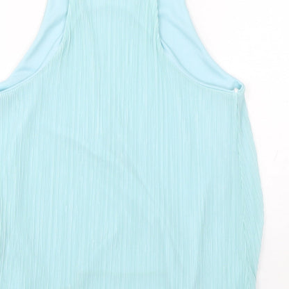Womens UK Size 8 New Look Green Camisole Tank