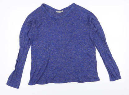 Womens UK Size 14 Atmosphere Blue Pullover Jumper