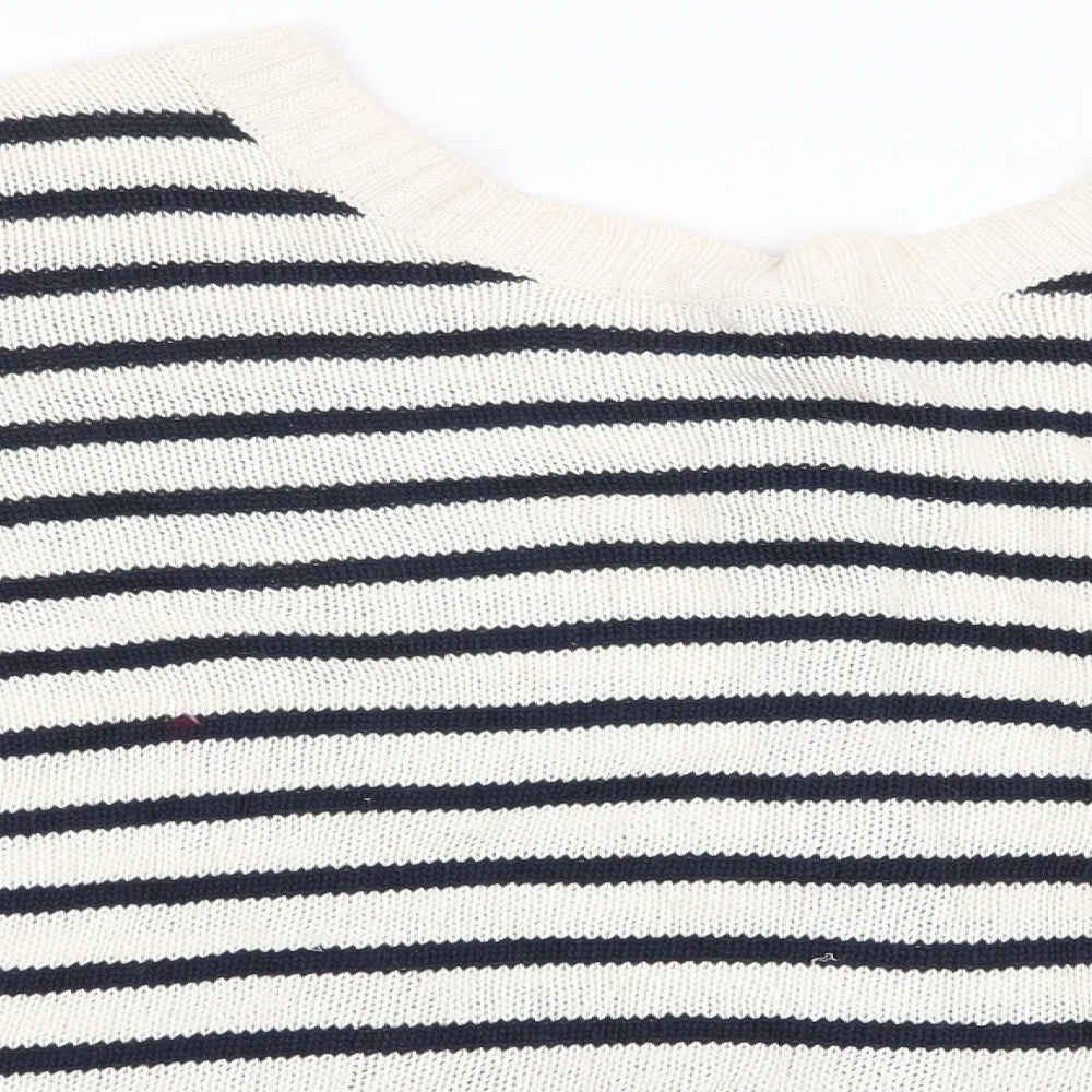 Womens UK Size XL Preworn White Pullover Jumper