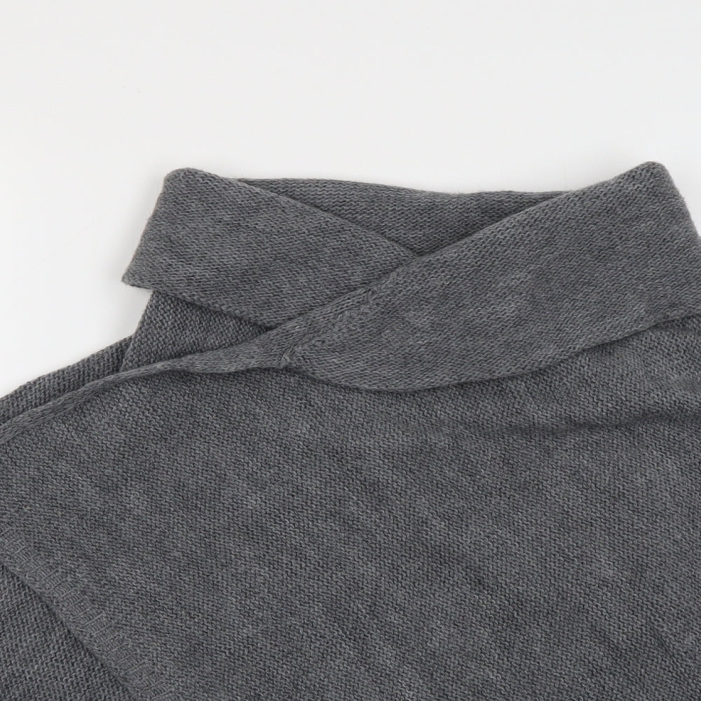 Womens UK Size One Size Marks and Spencer Grey Cardigan Jumper