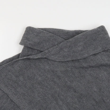 Womens UK Size One Size Marks and Spencer Grey Cardigan Jumper