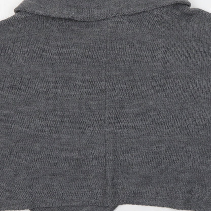 Womens UK Size One Size Marks and Spencer Grey Cardigan Jumper