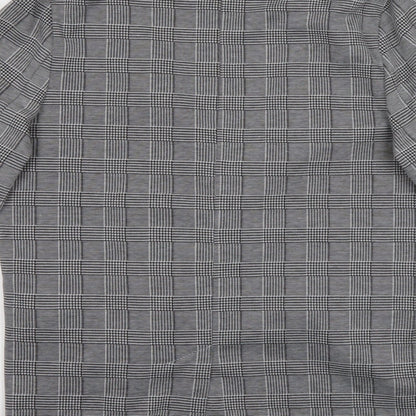 New Look Womens Grey  Polyester Jacket Blazer Size 8