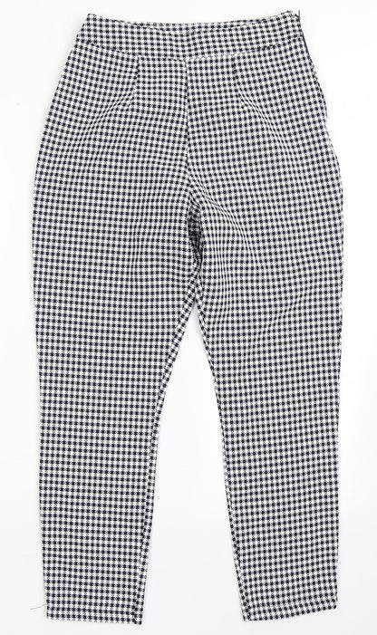 Womens UK Size 10 Boohoo Regular Fit  Blue Trousers