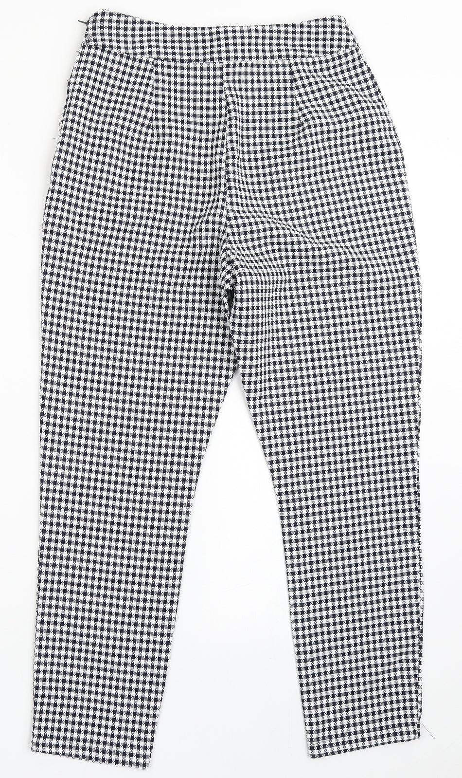 Womens UK Size 10 Boohoo Regular Fit  Blue Trousers