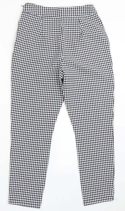 Womens UK Size 10 Boohoo Regular Fit  Blue Trousers