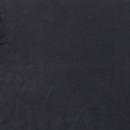 Marks and Spencer Mens Grey V-Neck  Acrylic Pullover Jumper Size L