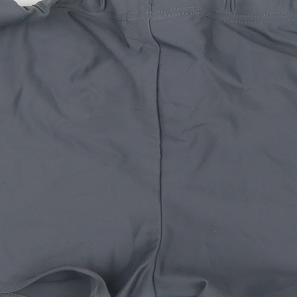 Nabaiji Girls Grey  Polyamide Hot Pants Shorts Size M  Regular Drawstring - Activewear