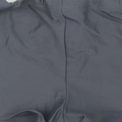Nabaiji Girls Grey  Polyamide Hot Pants Shorts Size M  Regular Drawstring - Activewear