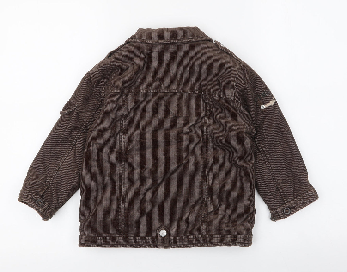 NEXT Boys Brown   Jacket  Size 3-4 Years  Button