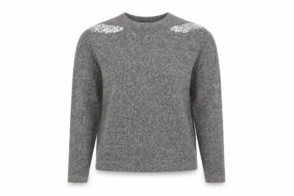 Womens UK Size XS H&M Grey Pullover Jumper