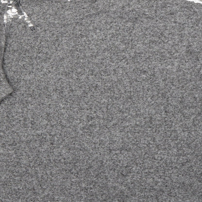 Womens UK Size XS H&M Grey Pullover Jumper