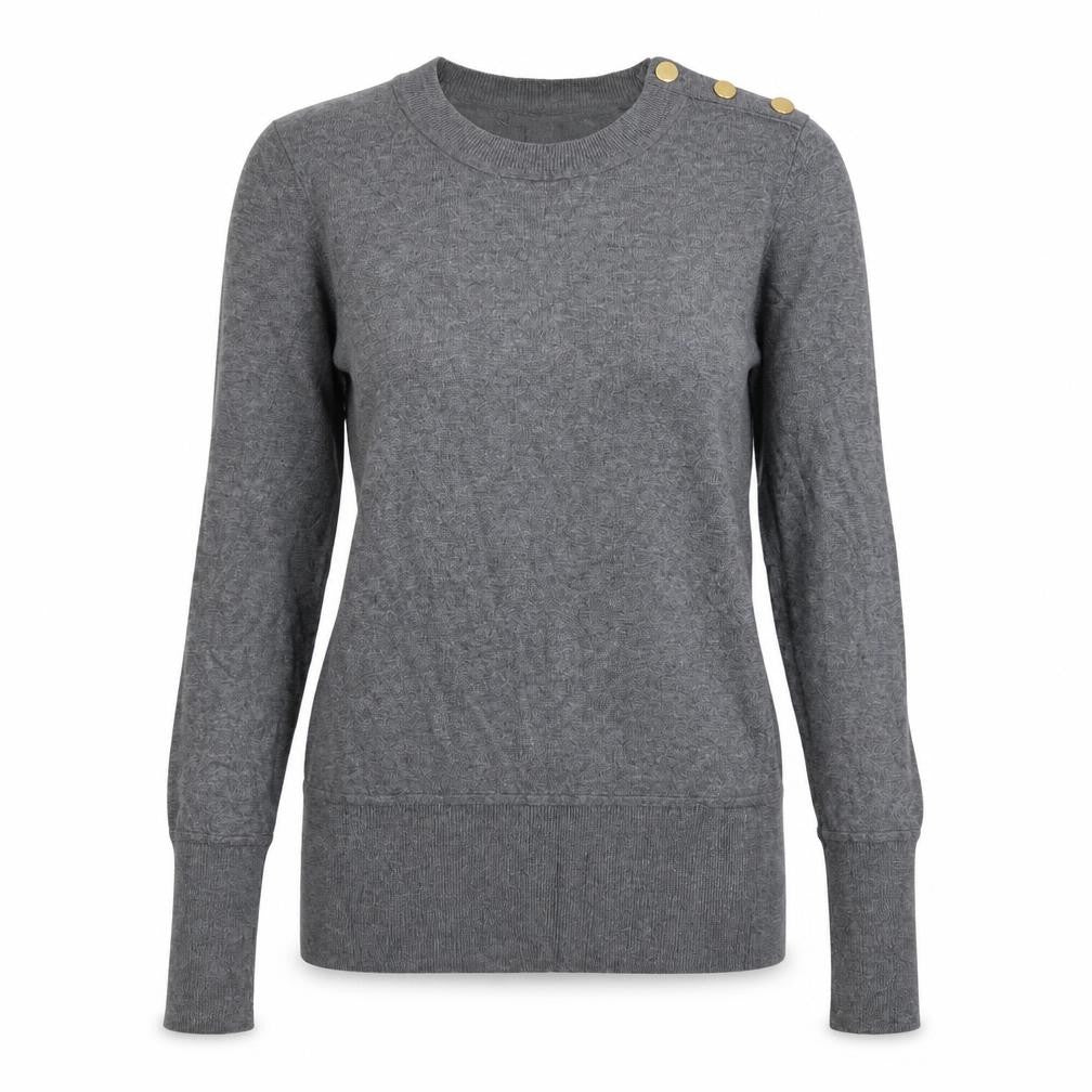 Womens UK Size M H&M Grey Pullover Jumper