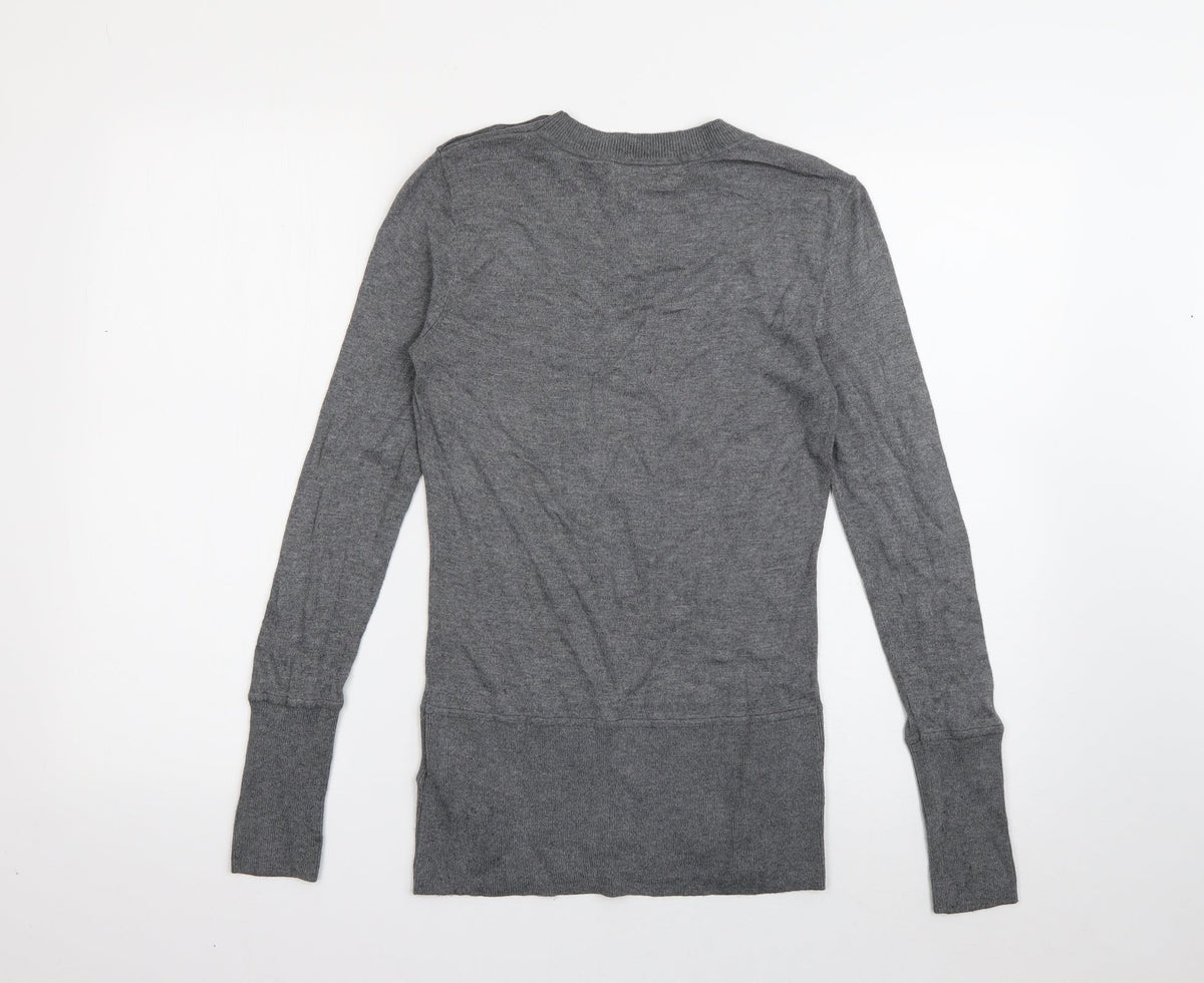 Womens UK Size M H&M Grey Pullover Jumper