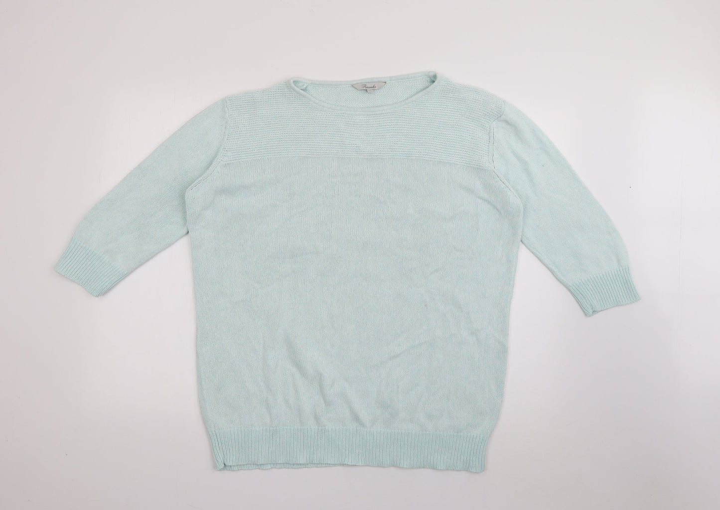 Womens UK Size XL Peacocks Blue Pullover Jumper