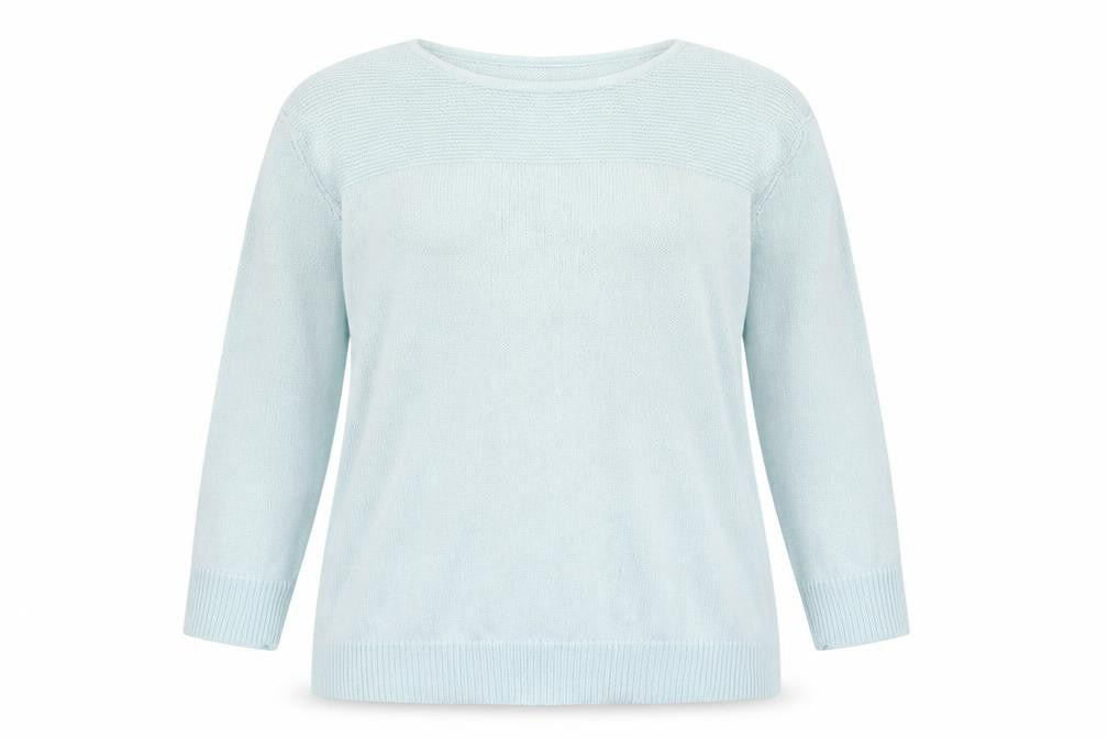 Womens UK Size XL Peacocks Blue Pullover Jumper