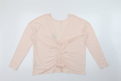 Womens UK Size M New Look Pink Pullover Jumper