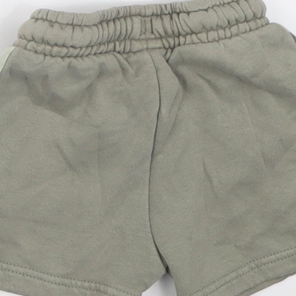 George Boys Green Camouflage Cotton Cropped Trousers Size 12-18 Months  Tie - Epic