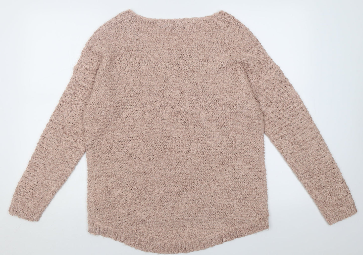 Womens UK Size L Only Beige Pullover Jumper