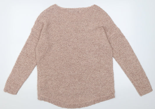 Womens UK Size L Only Beige Pullover Jumper