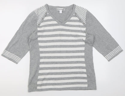 Womens UK Size 14 collection l Grey Pullover Jumper