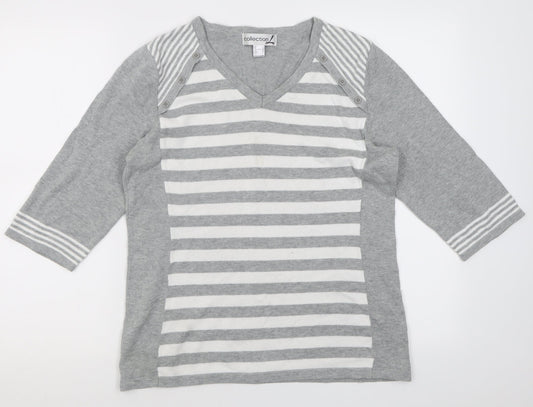 Womens UK Size 14 collection l Grey Pullover Jumper