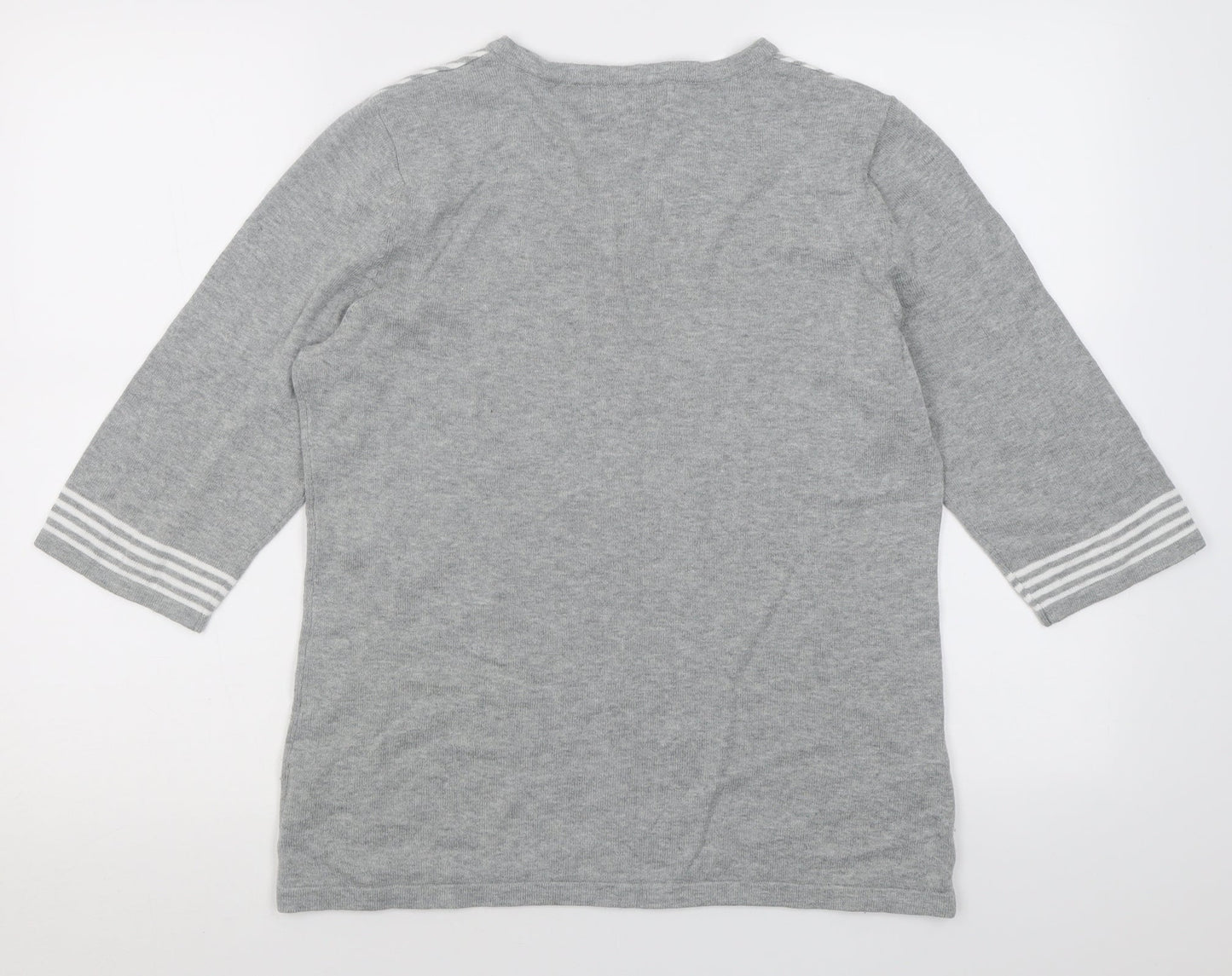 Womens UK Size 14 collection l Grey Pullover Jumper