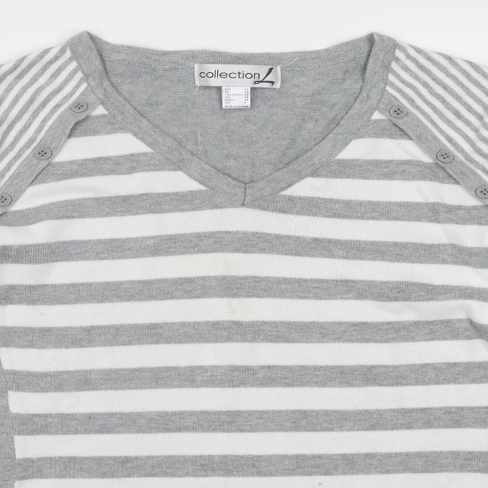 Womens UK Size 14 collection l Grey Pullover Jumper
