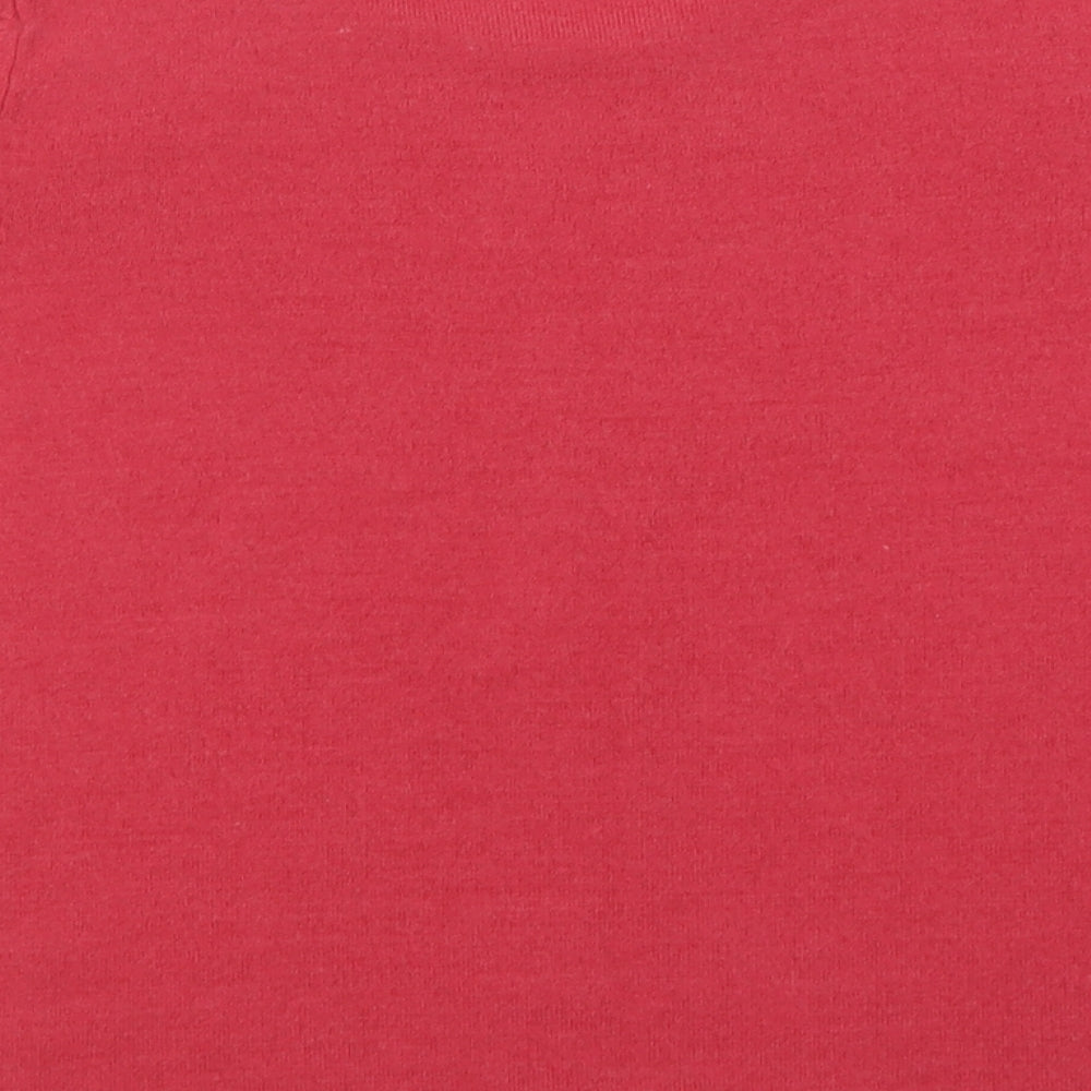 Womens UK Size 16 Classic Pink Pullover Jumper