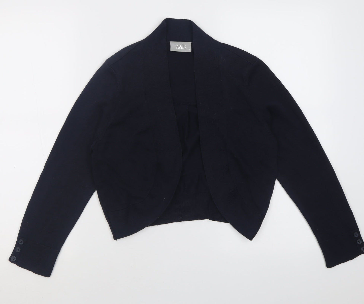 Womens UK Size S Wallis Blue Cardigan Jumper