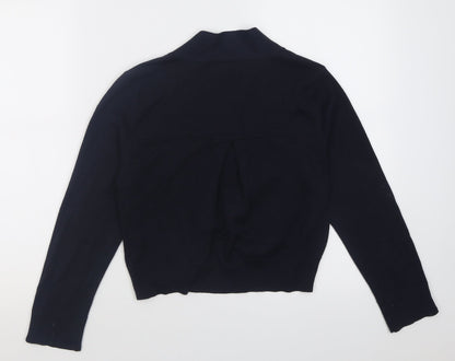 Womens UK Size S Wallis Blue Cardigan Jumper