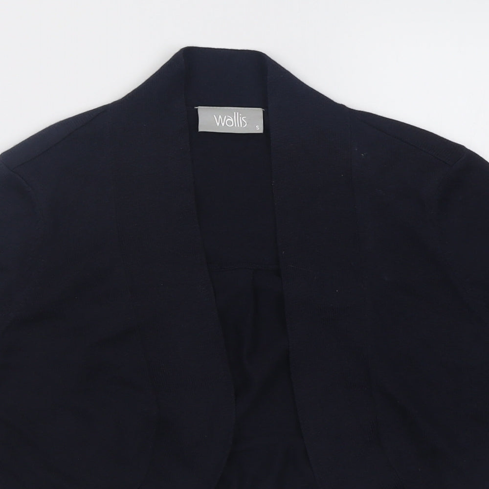 Womens UK Size S Wallis Blue Cardigan Jumper