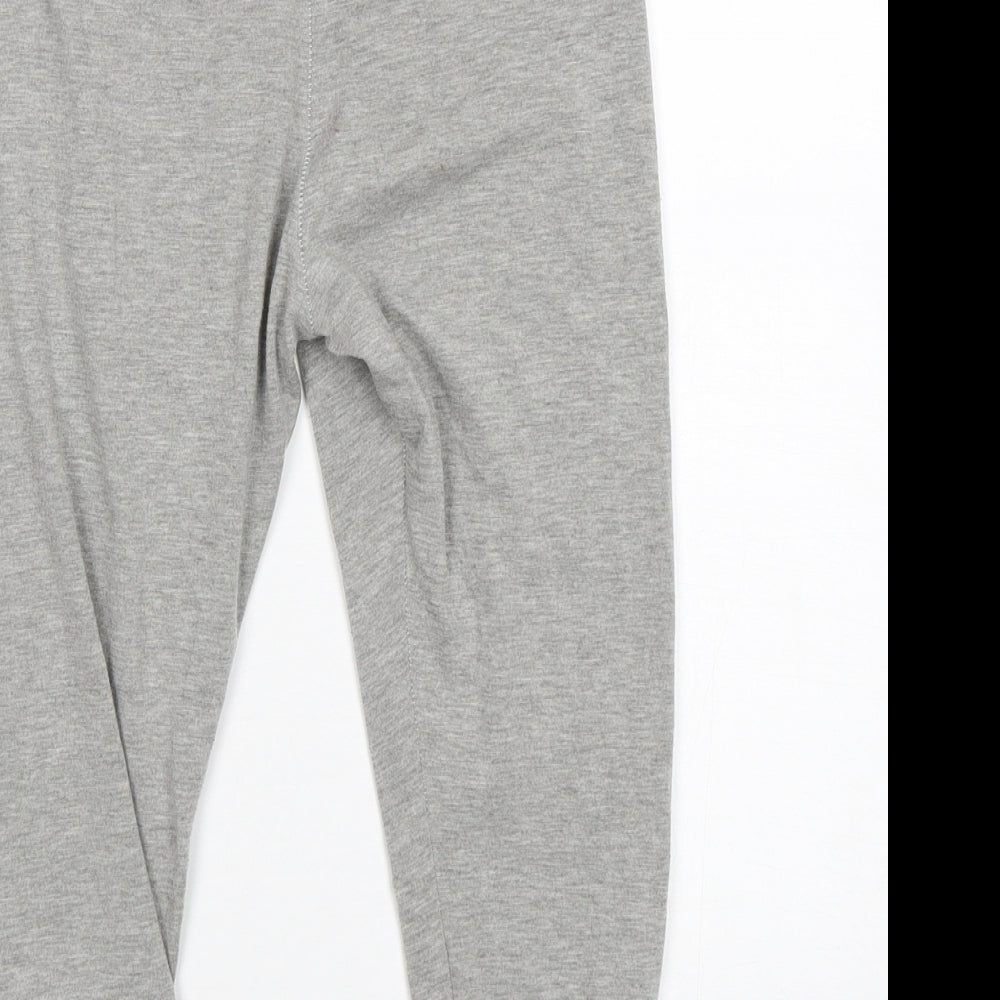 Missguided Womens Grey  Viscose Compression Shorts Size 8 L18 in Regular