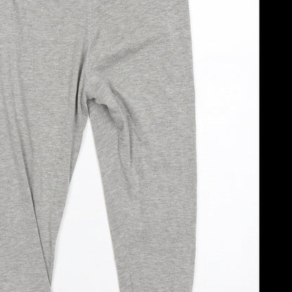 Missguided Womens Grey  Viscose Compression Shorts Size 8 L18 in Regular