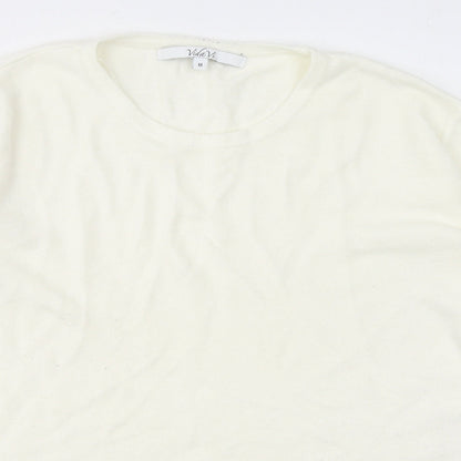 Womens UK Size M VIDA VI White Pullover Jumper