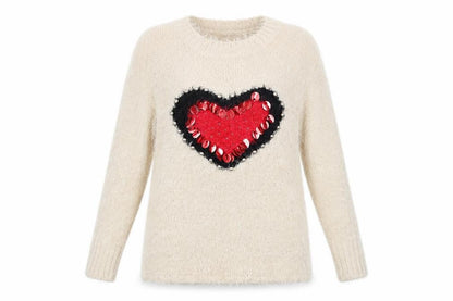 Womens UK Size S Quiz Beige Pullover Jumper