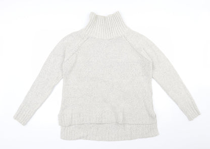 Womens UK Size XS H&M Beige Pullover Jumper