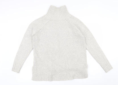Womens UK Size XS H&M Beige Pullover Jumper