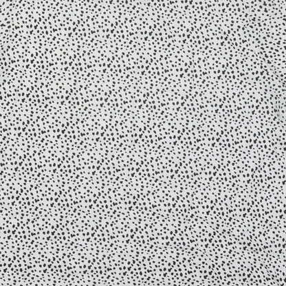 Dunnes Womens White  Cotton Basic T-Shirt Size XL Crew Neck - Spotted