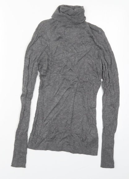 Womens UK Size XS H&M Grey Pullover Jumper