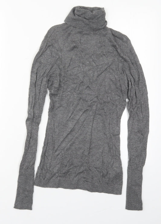 Womens UK Size XS H&M Grey Pullover Jumper