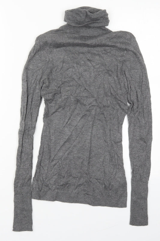 Womens UK Size XS H&M Grey Pullover Jumper