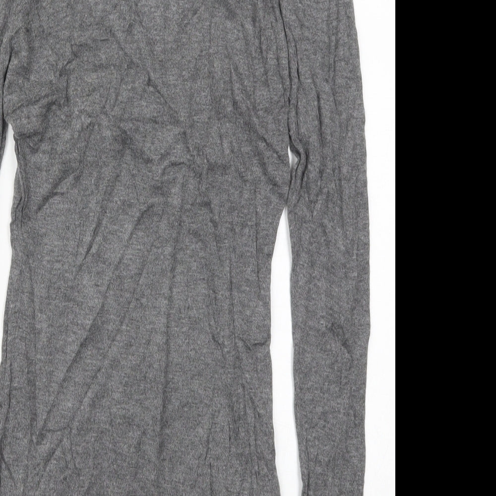 Womens UK Size XS H&M Grey Pullover Jumper