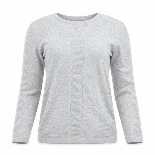Womens UK Size 8 Principles Grey Pullover Jumper