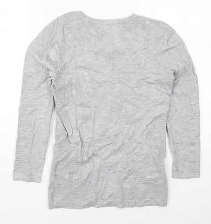 Womens UK Size 8 Principles Grey Pullover Jumper