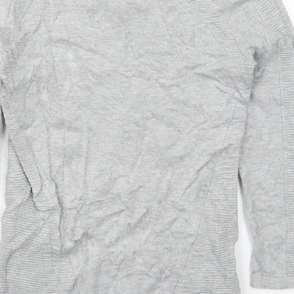 Womens UK Size 8 Principles Grey Pullover Jumper
